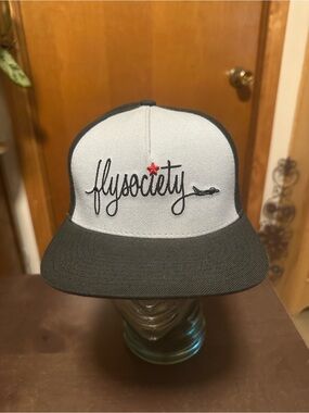 Fly Society Black & Grey SnapBack